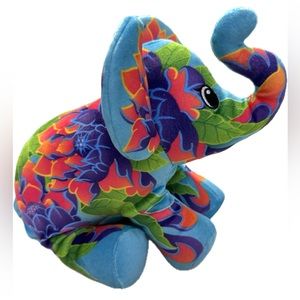 Pop Art Soft Colorful  Elephant